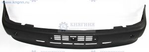 Бампер передний Газель  до 2003г.черный