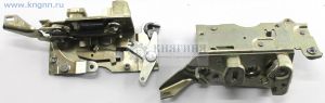 Механизм замка двери передней левой Волга