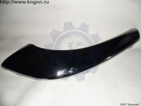 Накладка переднего бампера Г-3110 левая (хром)