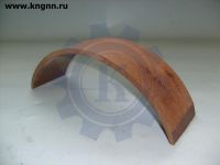 Накладка тормозной колодки Г-53, Г-3307,-09 задняя длинная 100 мм