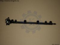 Топливопровод (рампа) ЗМЗ-406 с клапаном под шланг