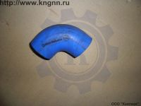 Патрубок интеркулера Валдай 245дв.,Г-560 угловой силикон