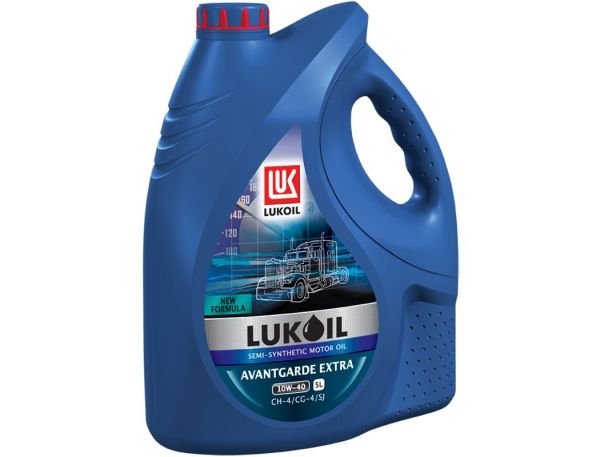 Масло Лукойл 10W40 (п/синт) дизельное Авангард Экстра 5л