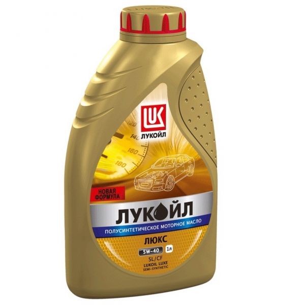 Масло Лукойл  5W40 (п/синт) Люкс 1л