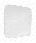 Стекло боковой дв. УАЗ-452 неподвижное (453*384)