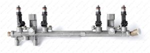 Топливопровод (рампа) УМЗ-4213 в сб.с форсунками