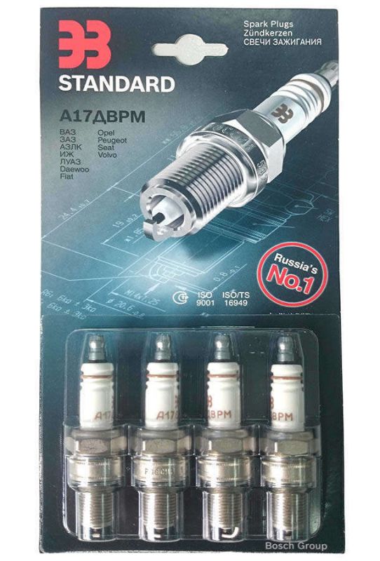 Свечи зажигания 406 S21 А-17ДВРМ Энгельс / HOLA
