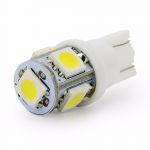 Лампа светодиодная 12v  5w б/ц 5 SMD
