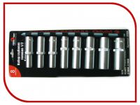 Набор головок 8 предметов 1/2 глубоких Сервис Ключ 77551