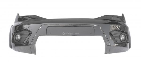 Бампер передний УАЗ-Патриот с 2015 в цвет коричневый металлик