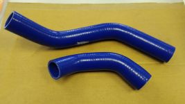 Патрубки радиатора Газель CUMMINS до 05.2012 (к-т 2шт) силикон