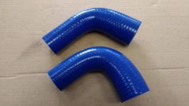 Патрубки радиатора ЗИЛ Бычок с/о (к-т 2шт) силикон