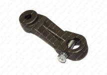 Рычаг перекл. передач в сборе УАЗ КПП 5 ст.под клин(флажок кривой)