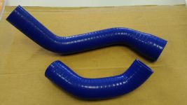 Патрубки радиатора Газель CUMMINS с 05.2012 (к-т 2шт) силикон