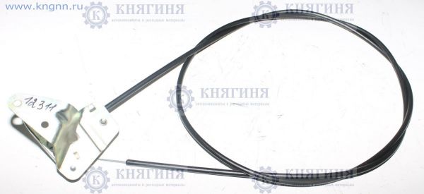 Тяга капота Г-3307 в сборе (ручка металл)