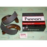 Колодка тормозная Газель задняя к-т 4 шт Alled Nippon