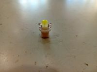 Лампа светодиодная  12v 1,2w 1SMD c патроном BAX8,5d