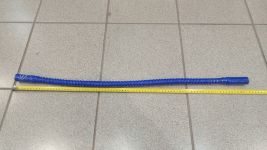 Шланг Ф16 800мм гофрированный силикон