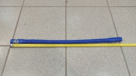 Шланг Ф16 600мм гофрированный силикон