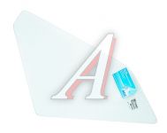 Стекло боковины В-09 правое