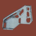 Брызговик двигателя Газель левый (скелет)