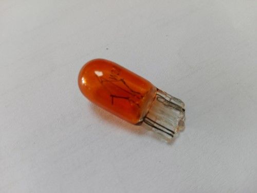 Лампа 12v 5w без цоколя желтая